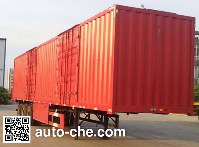 Taicheng LHT9406XXY box body van trailer