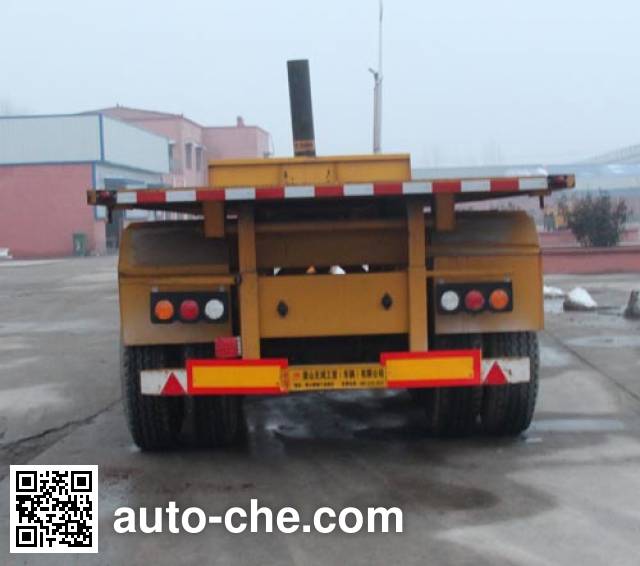 Hualiang Tianhong LJN9350ZZXP flatbed dump trailer