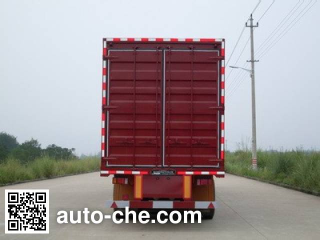 Nanming LSY9401XXY box body van trailer