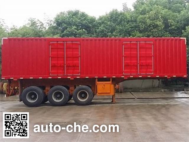 Nanming LSY9405XXY box body van trailer