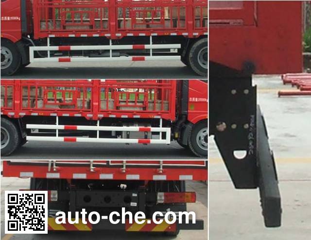 FAW Liute Shenli LZT5160CCQPK2E5L3A95 livestock transport truck