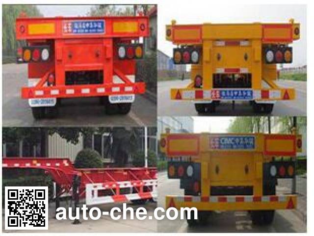 Lianghong MXH9403TJZG container transport trailer