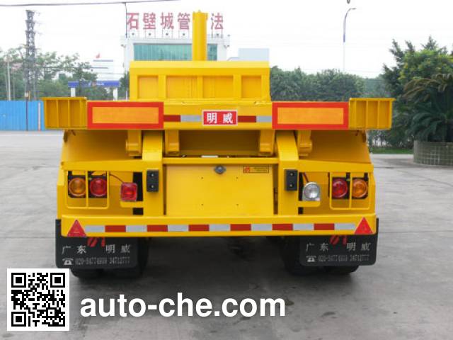 Mingwei (Guangdong) NHG9340ZPB flatbed dump trailer