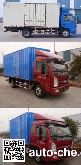 Yuejin NJ5080XXYDDJT box van truck