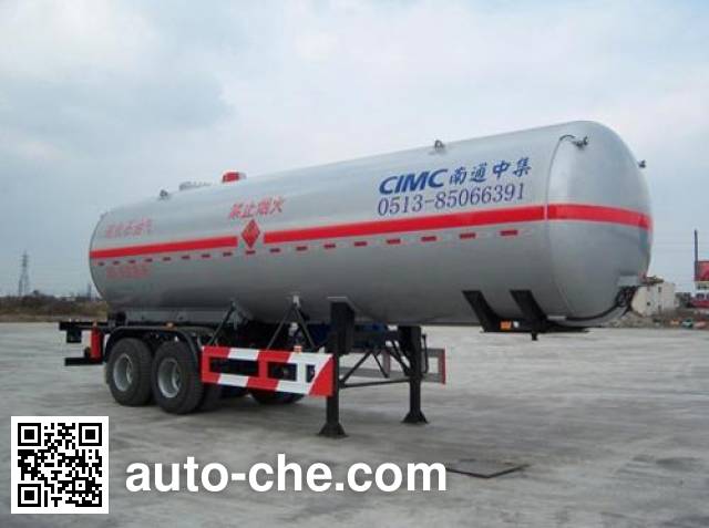 CIMC NTV9280GYQ liquefied gas tank trailer