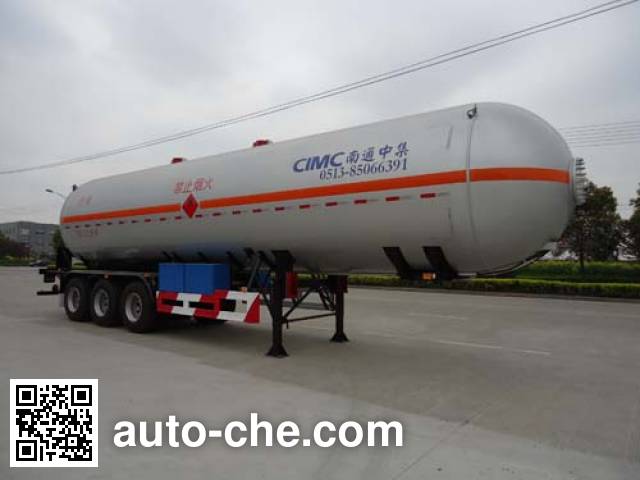 CIMC NTV9400GYQQ liquefied gas tank trailer