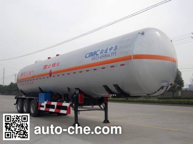 CIMC NTV9402GYQ liquefied gas tank trailer