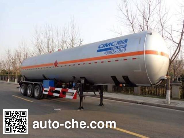 CIMC NTV9403GYQQ liquefied gas tank trailer