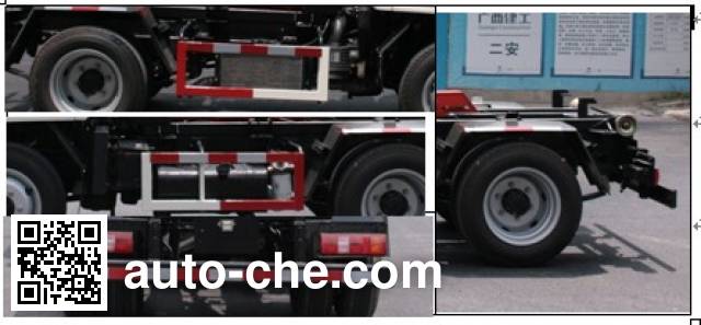Yuchai Special Vehicle NZ5042ZXX detachable body garbage truck