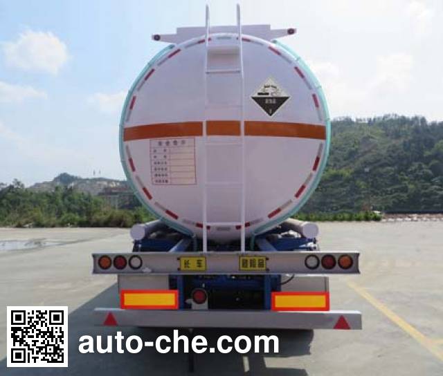Haifulong PC9400GFWC corrosive materials transport tank trailer