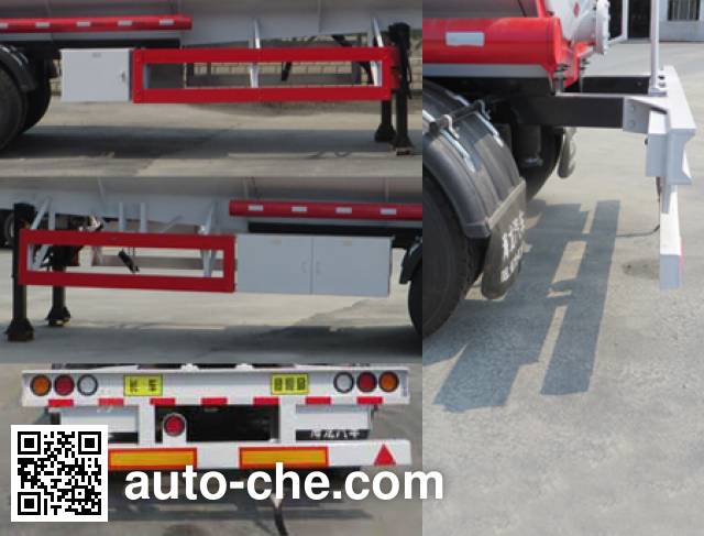 Pucheng PC9401GYYD aluminium oil tank trailer