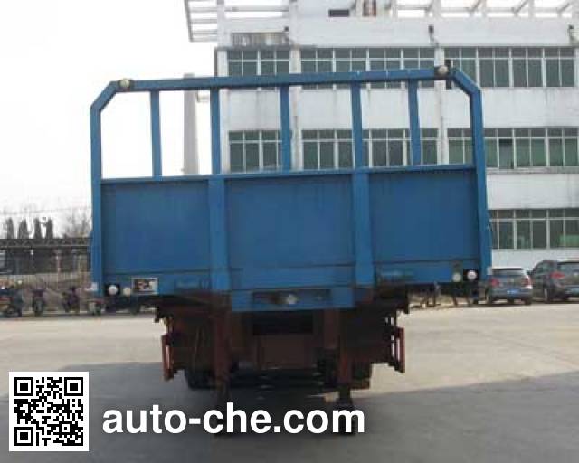 Jilu Hengchi PG9409ZZXP flatbed dump trailer