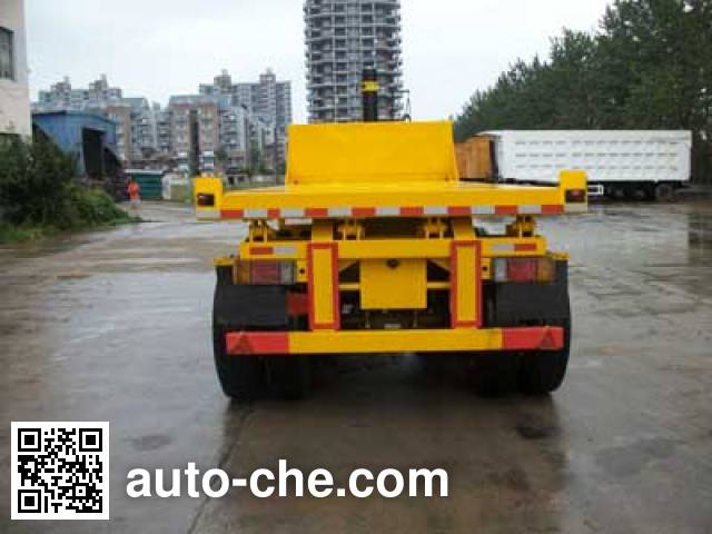 Jilu Hengchi PG9405ZZXP flatbed dump trailer