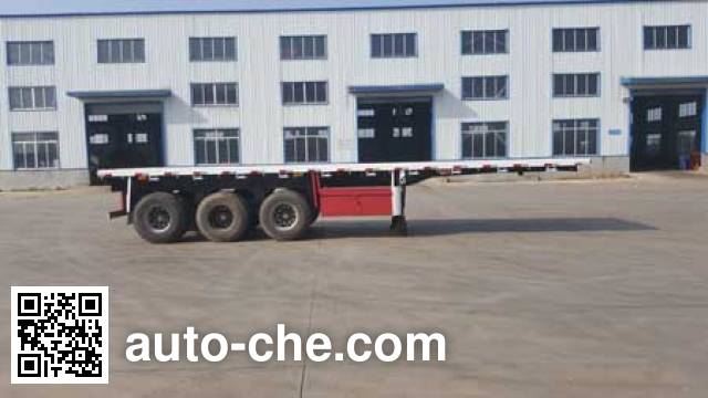 Jilu Hengchi PG9409ZZXP flatbed dump trailer