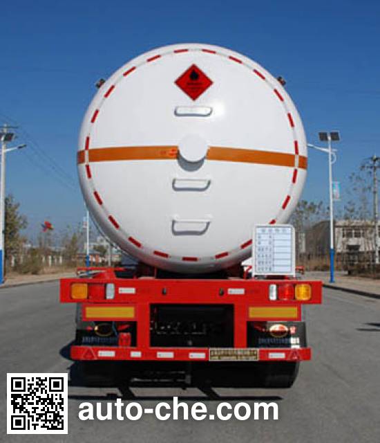 Jinbi PJQ9401GYQC liquefied gas tank trailer