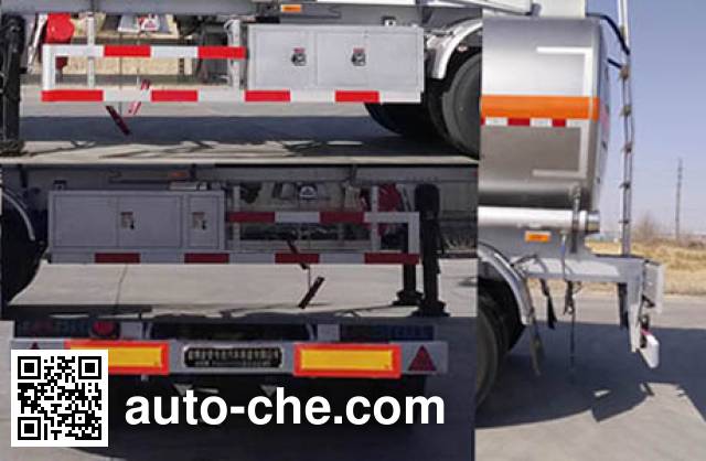 Jinbi PJQ9404GYYL aluminium oil tank trailer
