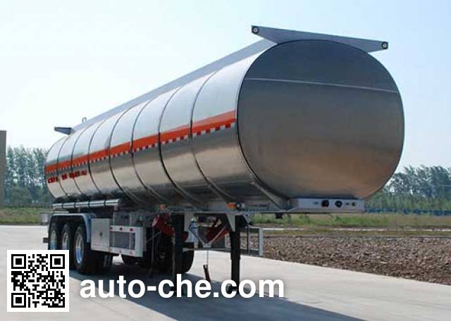 Jinbi PJQ9404GYYL aluminium oil tank trailer
