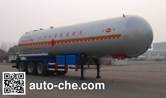 Jinbi PJQ9405GYQB liquefied gas tank trailer