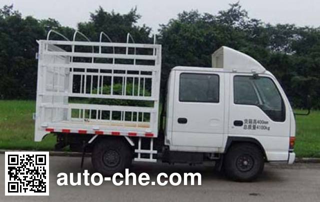 Qingling Isuzu QL5041CCY3EWRJ stake truck