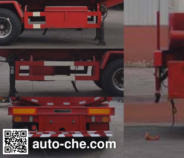 Qilin QLG9400GRH lubricating oil tank trailer