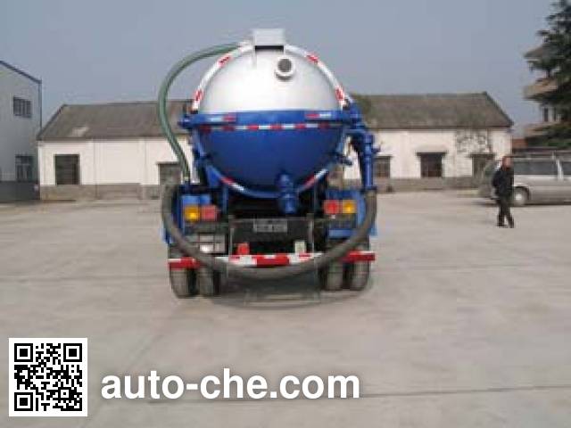 Jieli Qintai QT5120GXW3 vacuum sewage suction truck