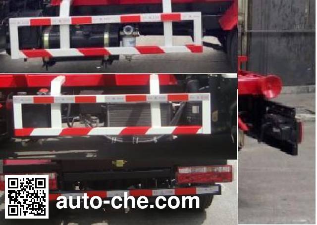 Zhongte QYZ5040ZXX4 detachable body garbage truck