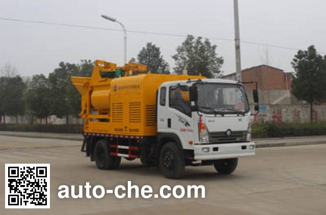 Runli Auto SCS5120THBCDW truck mounted concrete pump