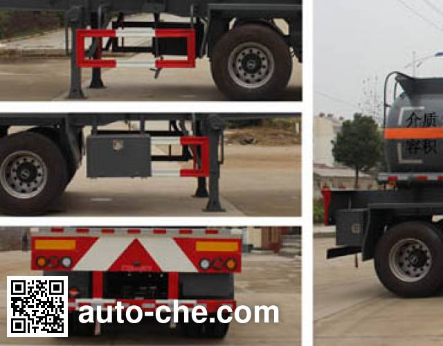 Runli Auto SCS9401GFW corrosive materials transport tank trailer