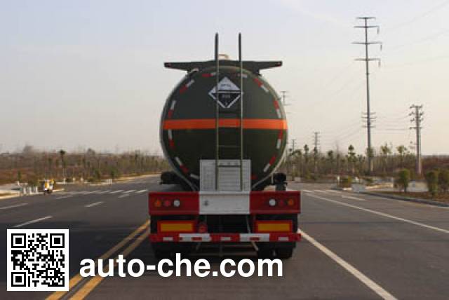 Runli Auto SCS9404GFW corrosive materials transport tank trailer