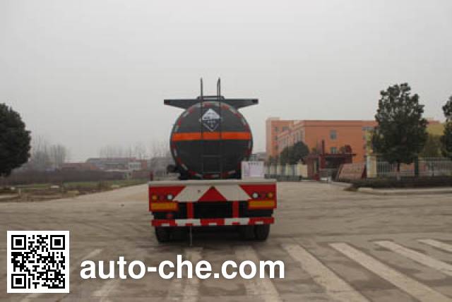 Runli Auto SCS9405GFW corrosive materials transport tank trailer