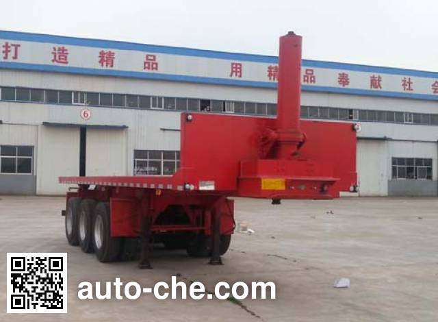 Liangshan Yangtian SDB9400ZZXP flatbed dump trailer