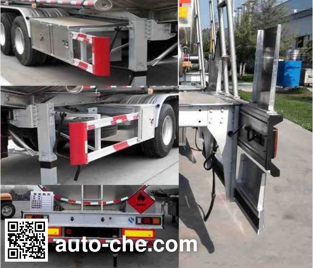 Wanshida SDW9402GYYC aluminium oil tank trailer