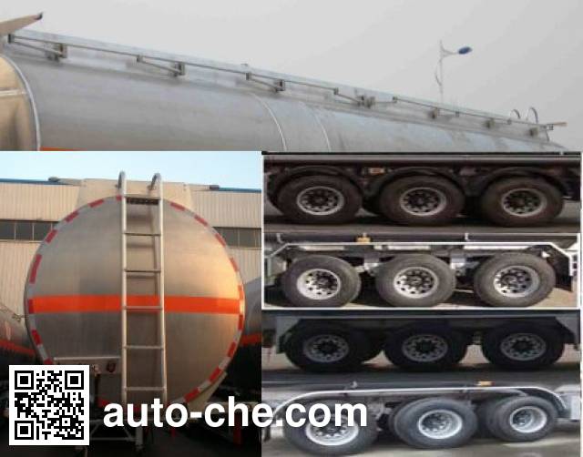 Wanshida SDW9406GYYA aluminium oil tank trailer