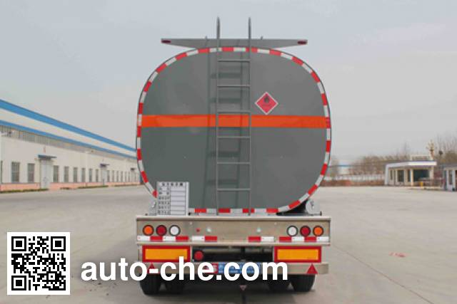 Jingyanggang SFL9402GRYL flammable liquid aluminum tank trailer