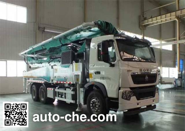 Senyuan (Henan) SMQ5340THB concrete pump truck
