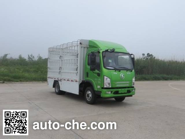 Shacman SX5040CCYBEV7 electric stake truck