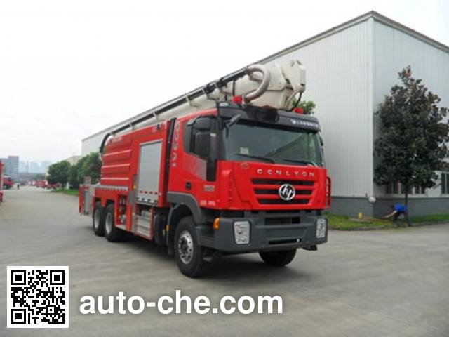 Chuanxiao SXF5310JXFJP32 автомобиль пожарный с насосом высокого давления