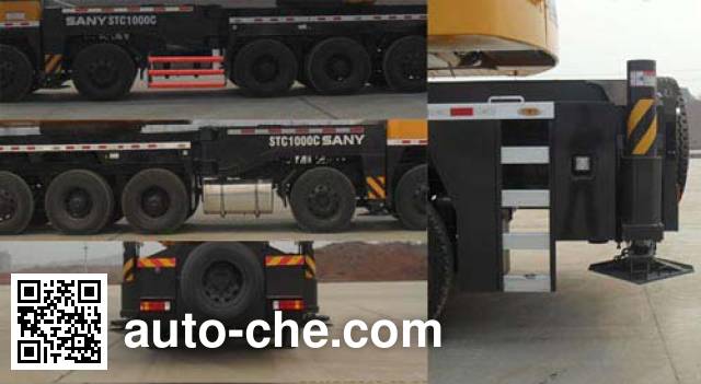 Sany SYM5554JQZ (STC1000C) truck crane