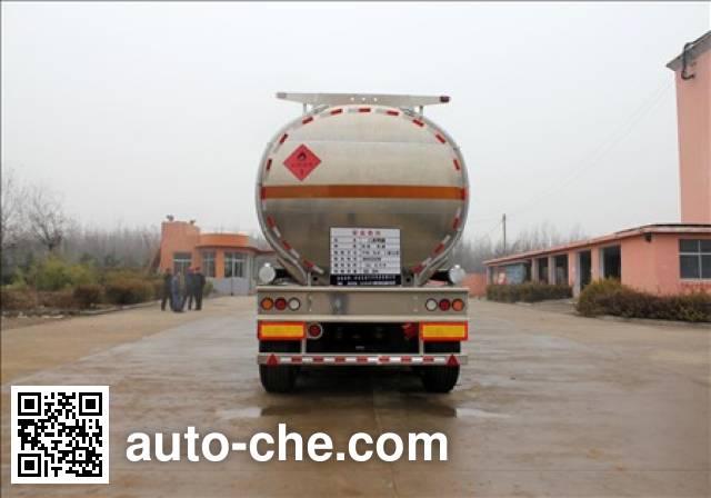 Daiyang TAG9400GRY flammable liquid aluminum tank trailer