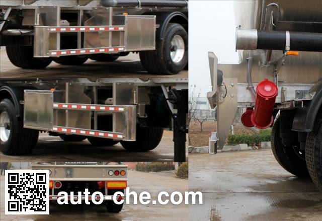 Daiyang TAG9400GRY flammable liquid aluminum tank trailer