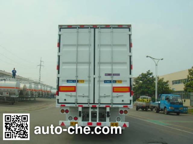 CIMC Tonghua THT9350XXYA box body van trailer