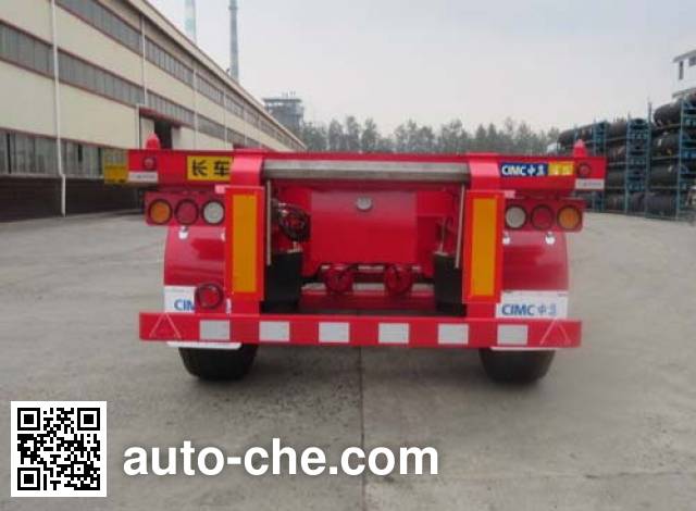 CIMC Tonghua THT9401TJZA01 container transport trailer
