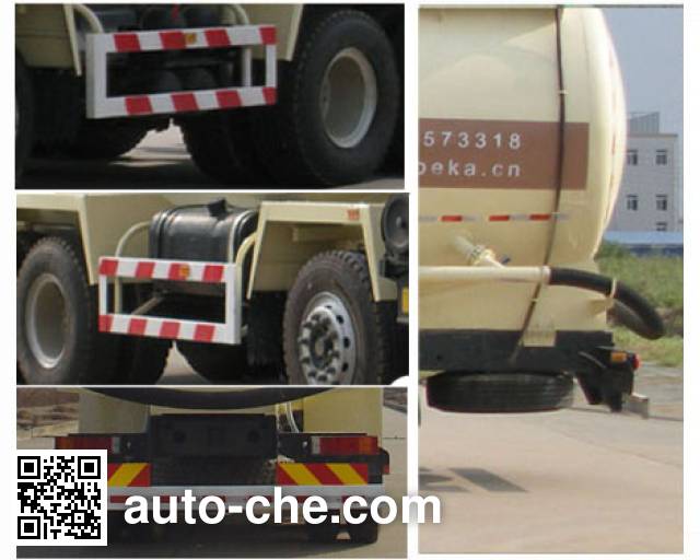 Wugong WGG5313GFLE1 low-density bulk powder transport tank truck