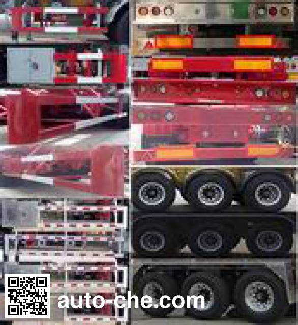RJST Ruijiang WL9409GRYE flammable liquid tank trailer