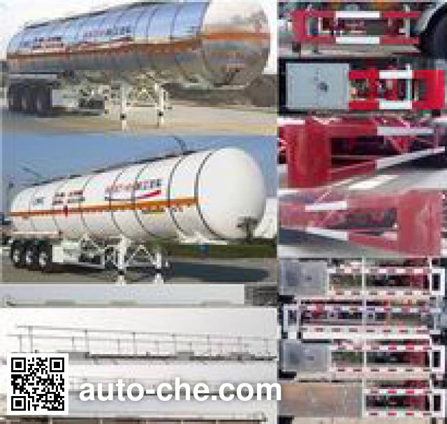 RJST Ruijiang WL9405GRYB flammable liquid tank trailer