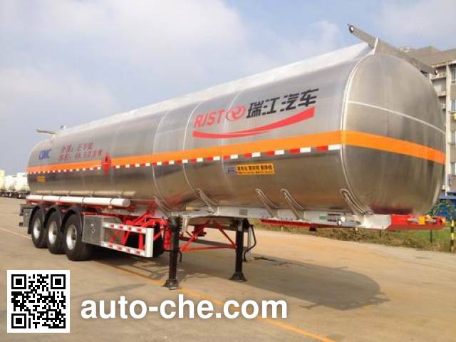 RJST Ruijiang WL9405GRYD flammable liquid aluminum tank trailer