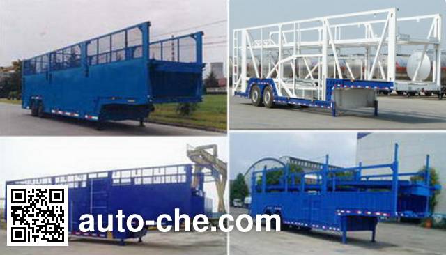 Yazhong Cheliang WPZ9200TCL vehicle transport trailer