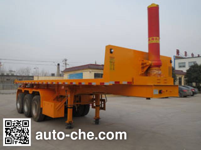 Yazhong Cheliang WPZ9400ZZXP flatbed dump trailer