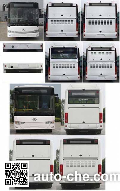 King Long XMQ6106AGCHEVD53 hybrid city bus