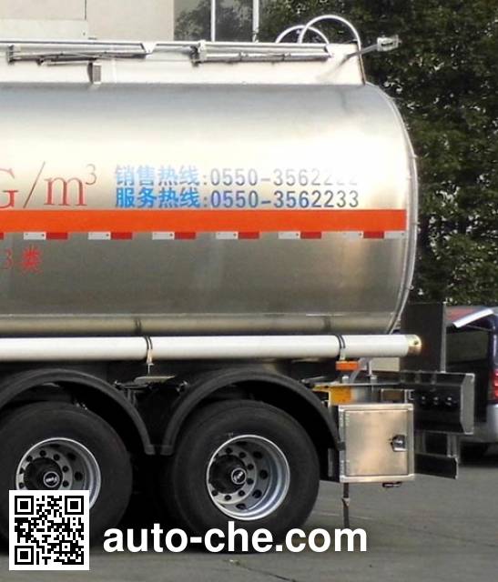 Xingyang XYZ9359GYY aluminium oil tank trailer